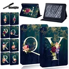 Кожаный защитный чехол с рисунком для планшета Amazon Kindle Paperwhite 4123 Amazon Kindle 10-го поколенияKindle 8-го поколения + стилус