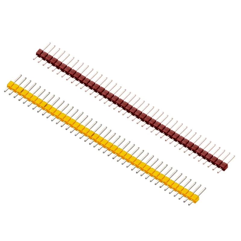 20 шт. 2 54 мм 40Pin Мужской Однорядный контактный разъем полосы для Arduino DIY 10 полосок