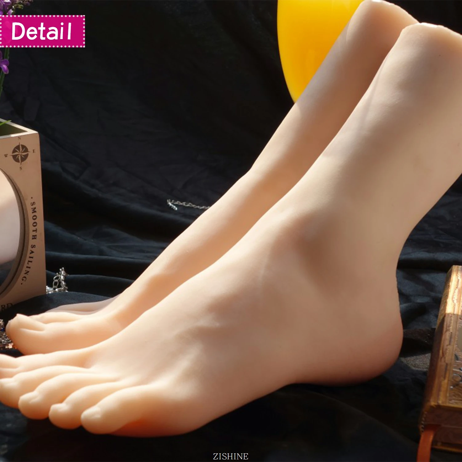 Силиконовая модель ног позиционирование Lifesize Женская 1:1 Реалистичная девушка