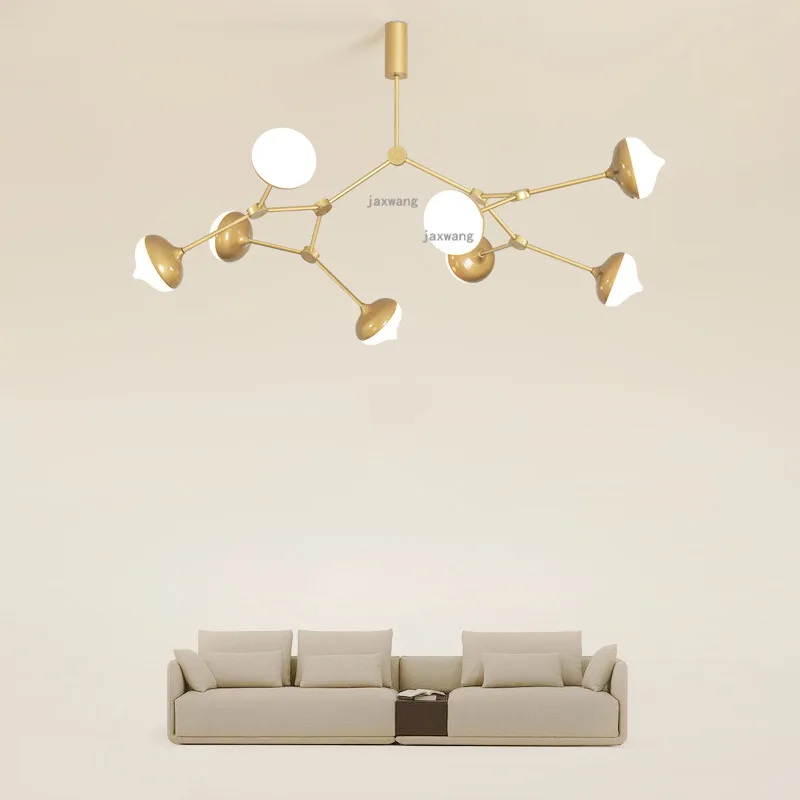 Modern LED Chandeliers Luxury Home Decor Chandelier Indoor Lighting Creative Dining Room Pendant Lamp Lights Kitchen Fixtures | Лампы и