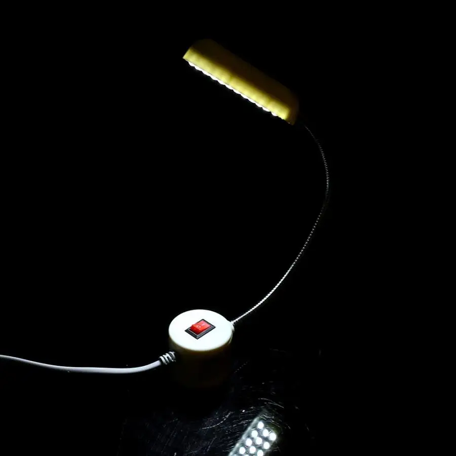 workshop 1pc AC 110V-250V 30 LED Light Magnetic Base Switch for Sewing Machine Working | Освещение