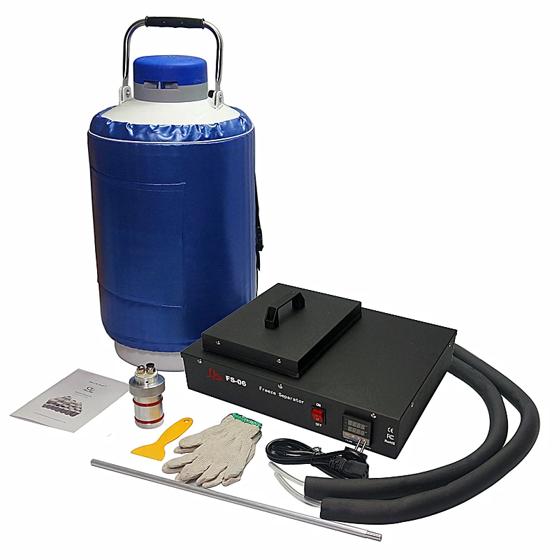 

FS-06 жидкий азот, замороженный ЖК-сепаратор 2 в 1 упаковке с емкостью для жидкого азота 10 л 220 В/110 В
