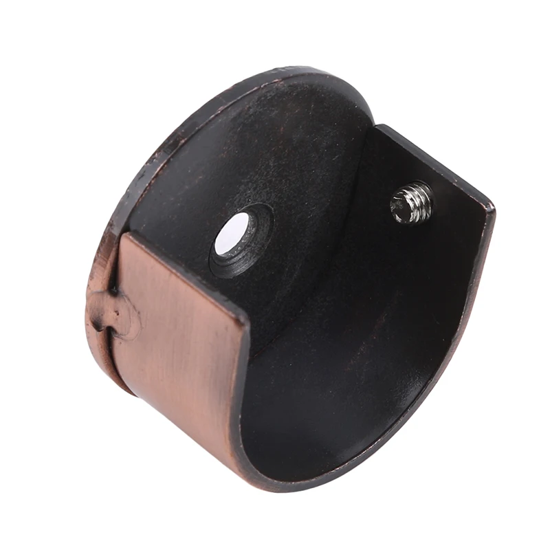 Высокое качество 28 мм диаметр трубы покрытие карниз опорный кронштейн круглое