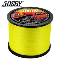 josby super strong x8 x4 strands braided fishing line 200m 300m 500m 1000m carp multifilament 100 pe wire sea saltwater tackle