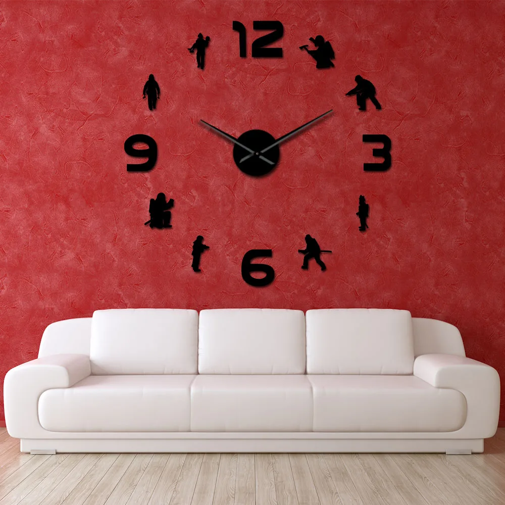 Пожарные пожарные большие настенные часы сделай сам пожарная станция настенный