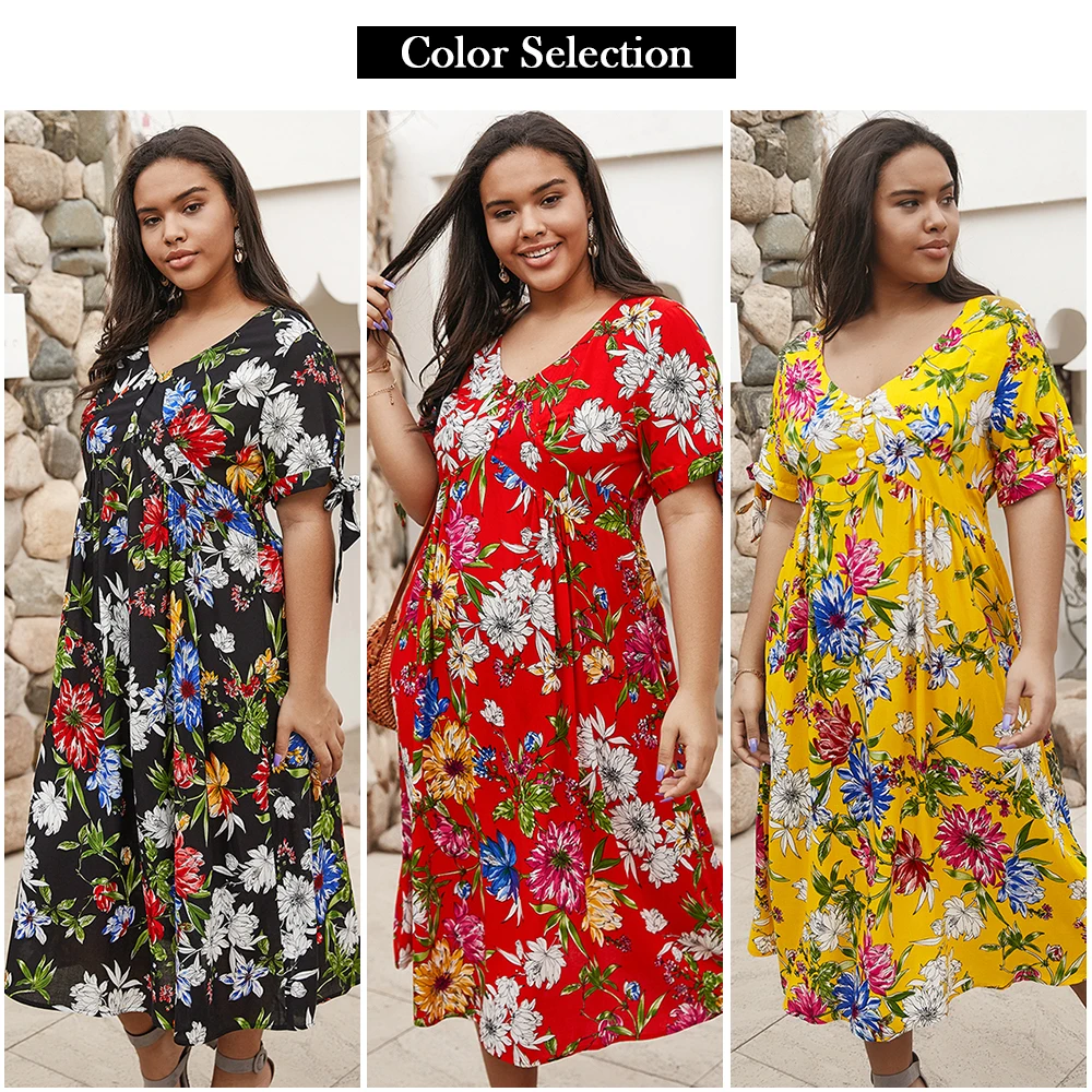 2021 Мода размера плюс женская обувь в богемном стиле хлопковое платье для девочек