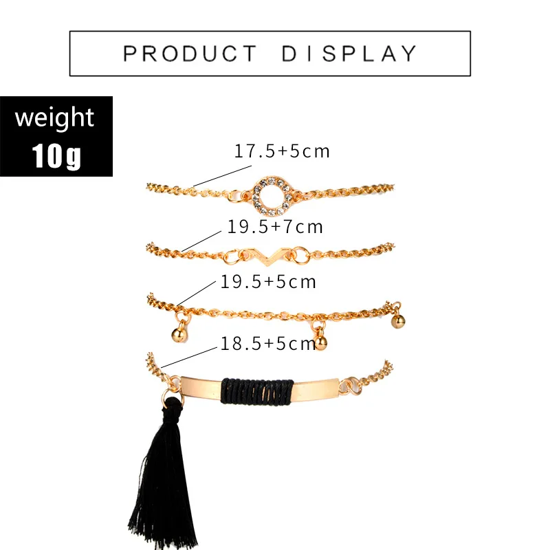 Европейский и американский модный новый очаровательный браслет женский