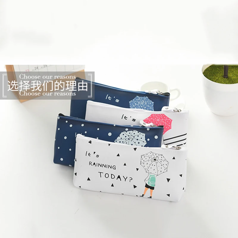 Карандаш пектин на молнии креативный школьный пенал для учеников офисные и