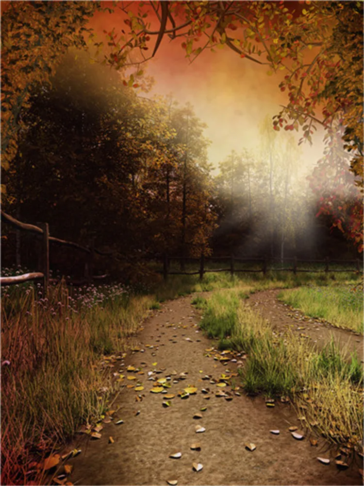 

Vinyl Custom Photography Backdrops Prop Fairy Tale Photography Background DF20702-01