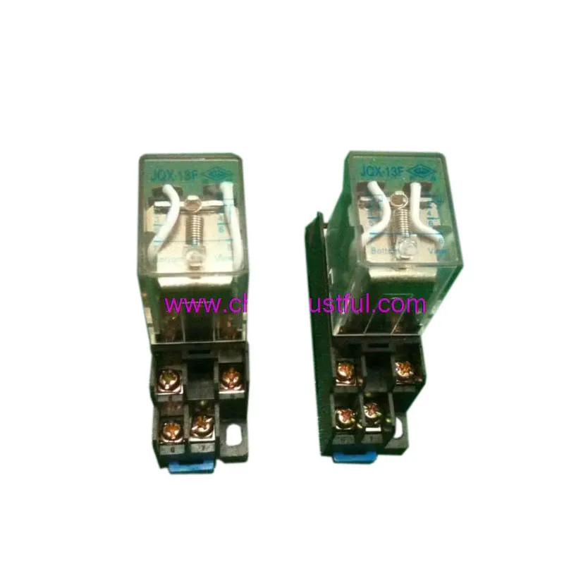 12V 24V DC relay for bag making machine parts