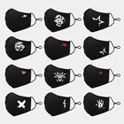 Маска для лица унисекс, многоразовая, дышащая, ветрозащитная, Пылезащитная