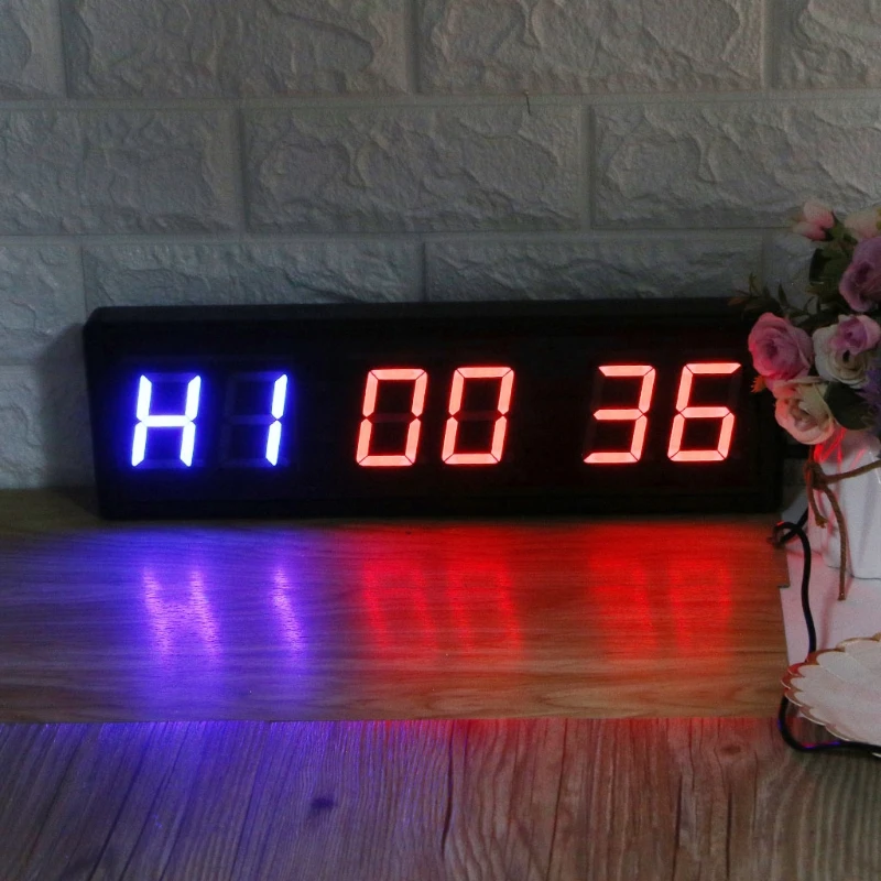 

C7AC Gym Timer Stopwatch with Wireless Remote for Gym Fitness Training Interval Timer