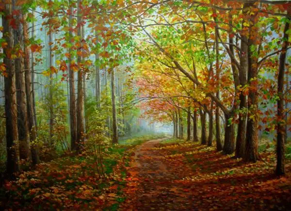 Бесплатная доставка оптовая продажа пейзаж джунглей картина маслом холст принты