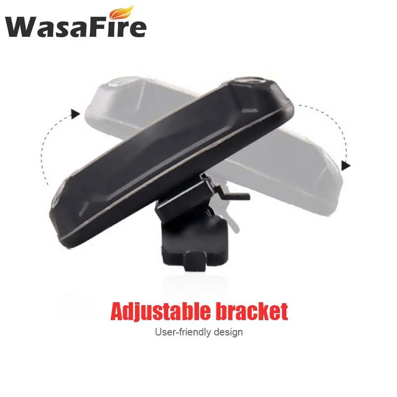 USB велосипедный задний светильник перезаряжаемый белый красный светодиодный