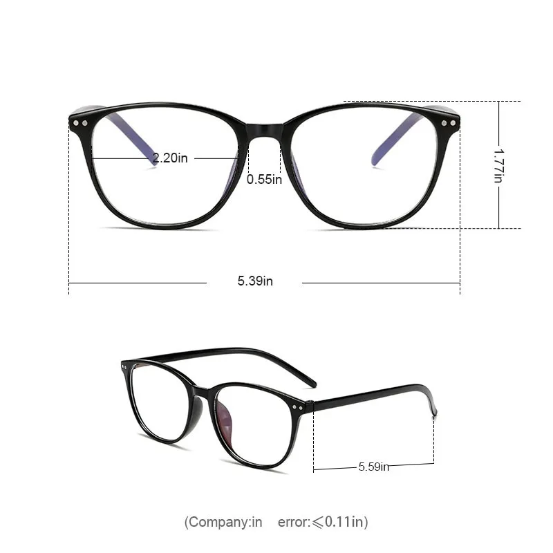 

2021 Trends Office Anti Blue Light Oversized Retro Computer Glasses Women Blue Blocking Gaming Big Size for Men Eyeglasses Frame