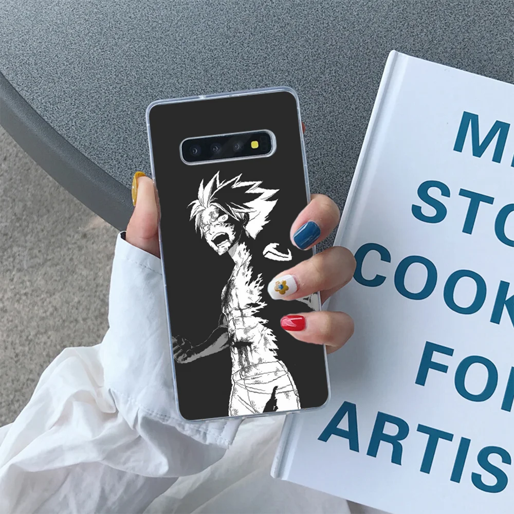 Чехол для телефона Reayou Fairy Tail с принтом сделай сам чехол Samsung S10 Plus S9 S8 S8plus S7 S6 чехлы