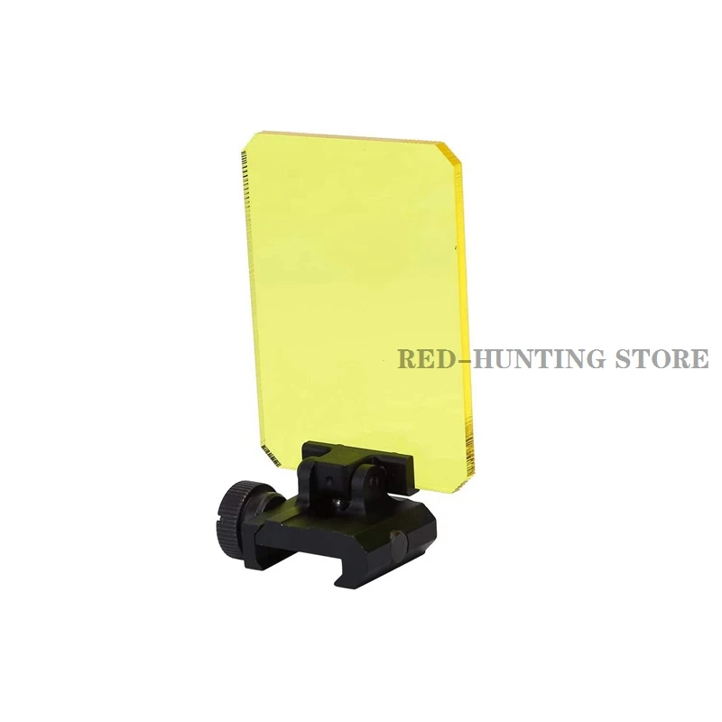 3mm Thick Optic Scope Foldable Lens Shield Protector Fit 20mm Rail Mount for Aim Sports Reflex Sight Slider Cover Rifle Airsoft | Спорт и
