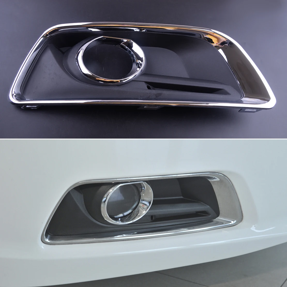 beler ABS Front Right Fog Lamp Light Cover Bezel GM1039136 Fit for Chevy Malibu 2012 2013