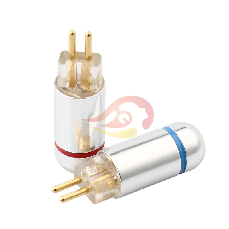 1 пара аудио разъем адаптер для наушников 2Pin разъем для IE8 IE8I IE80 DIY HiFi наушники аудио кабель 0,78 мм металлический разъем соединения