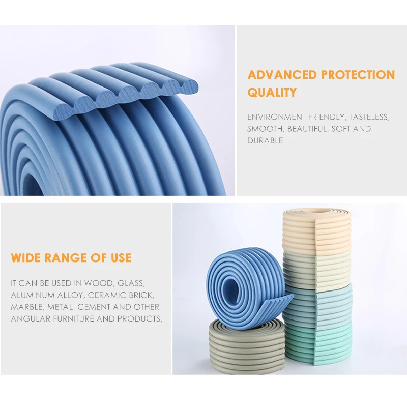 Защита для детей 2 м длина защитная полоса стола товары безопасности угловая