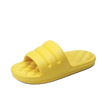 fashion slippers women indoor bathroom slipper soft eva anti slip home floor slides ladies summer shoes men couple light flats