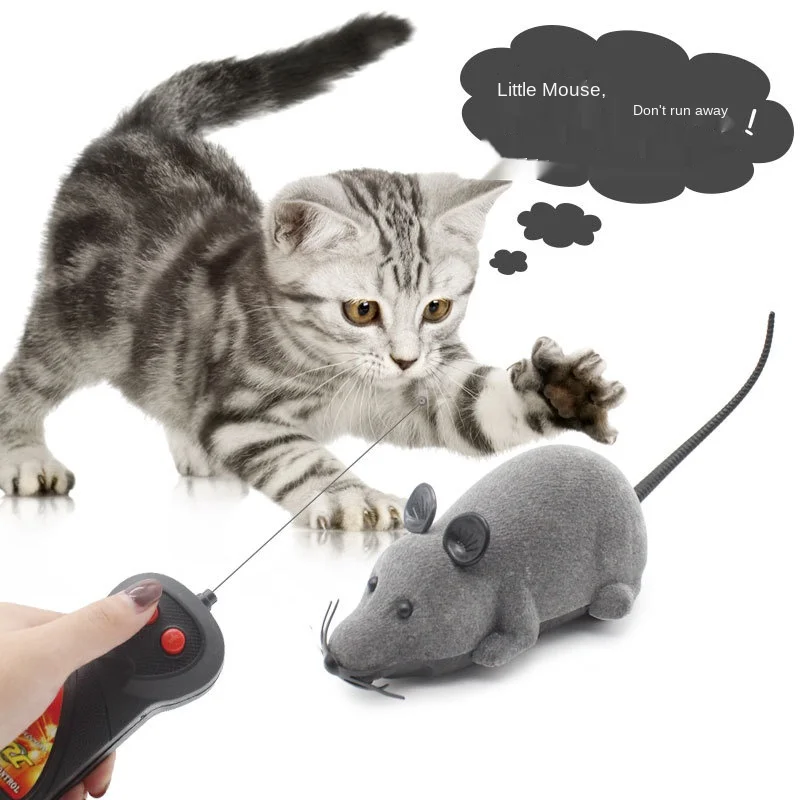 

Cat Toy Mouse Wireless Remote Control Funny Cat Cat Electric Pet Kitten Toy