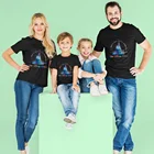 Футболка женская летняя с принтом, удобная рубашка с принтом для мамы и детей, одежда диснеевских костюмов на годовщину 50-летия