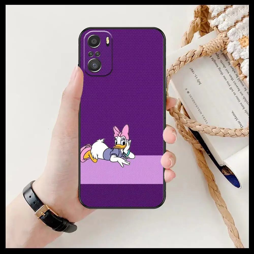 Disney duck phone For Xiaomi Redmi Note 10S 10 9T 9S 9 8T 8 7S 7 6 5A 5 Pro Max Soft Black Phone Case |
