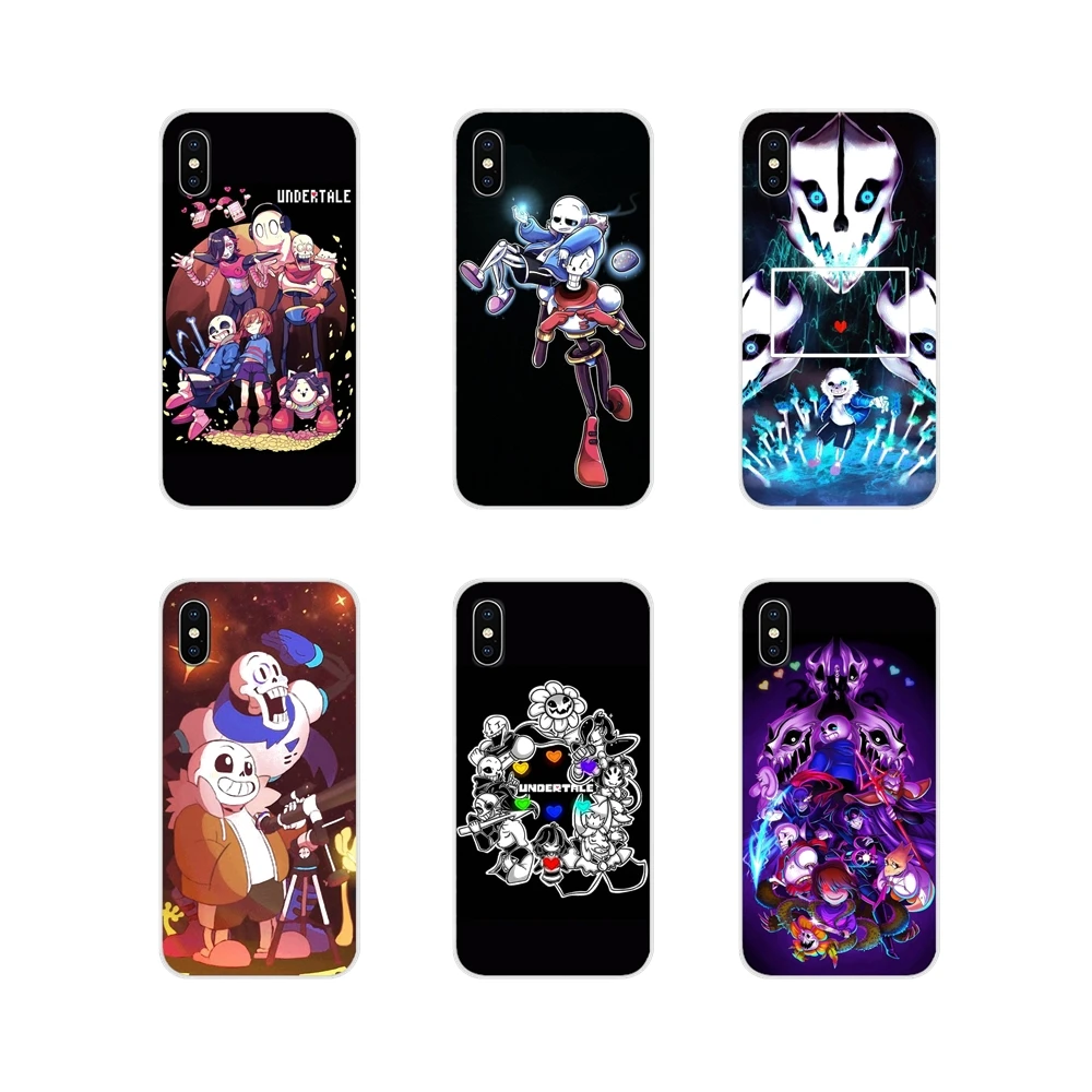 Силиконовые чехлы для Samsung A10 A30 A40 A50 A60 A70 M30 Galaxy Note 2 3 4 5 8 9 10 PLUS undertale papyrus sans doggo