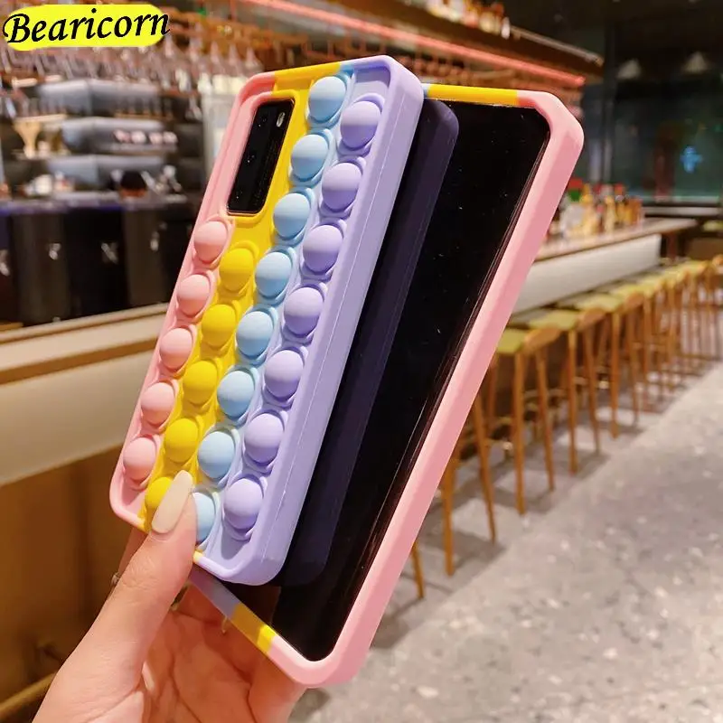 pop fidget toys case for xiaomi mi 9t 10t 11 11i 11x cc9 poco x2 x3 m2 m3 f3 c3 redmi note 7 8 9 9s 10 10s k20 k30 k40 8a 9a 9c free global shipping