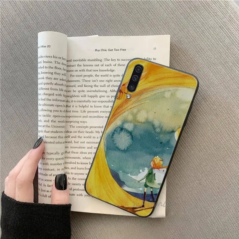 

The Little PrinceLovely The earth space Phone Case For Samsung galaxy S 7 8 9 10 20 edge A 6 10 20 30 50 51 70 note 10 plus