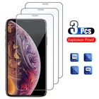 Защитное стекло для iphone X Xs Xr Xs Max 6 6 s 7 8 Plus, протектор экрана aifone X R 6 S Xsmax aiphone 10, стеклянный чехол для iphone X, защитная пленка, 3 шт.