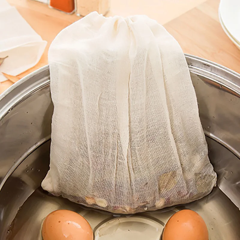 Мешки для овощей популярные хлопковые мешки фруктов и с кулиской многоразовые