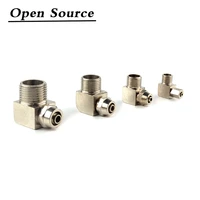 pl 4 6 8 10 12mm pipe tube to m5 m6 18 14 38 12 trachea quick screw connector copper pneumatic components fast twist joint