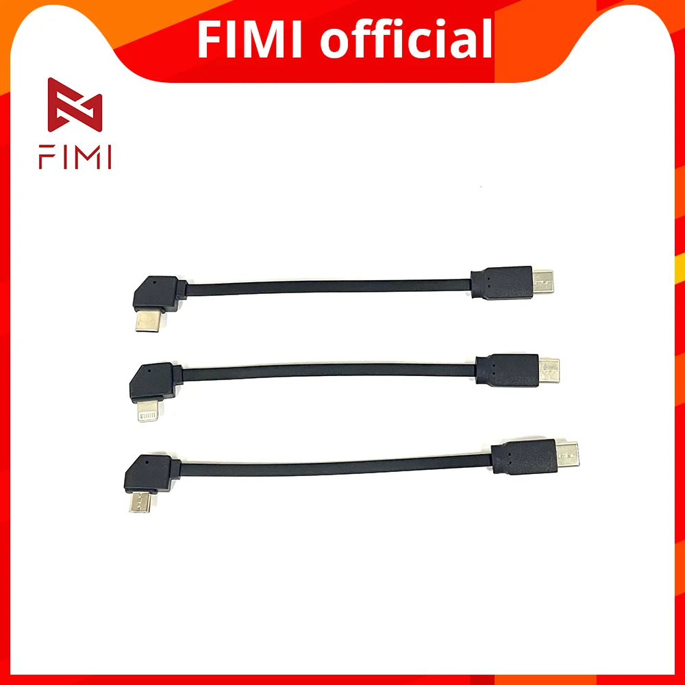 FIMI X8 MINI Camera Drone Original USB cable drone spare parts fimi x8 mini camera drone type c usb microusb line drop shipping