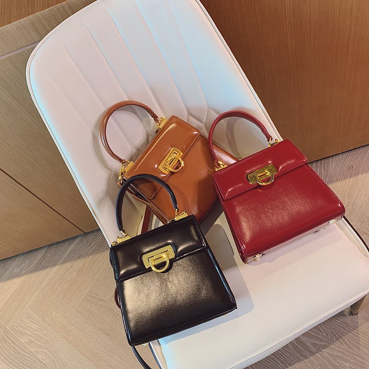 Новинка 2020 модная женская сумка мессенджер через плечо черная Роскошная