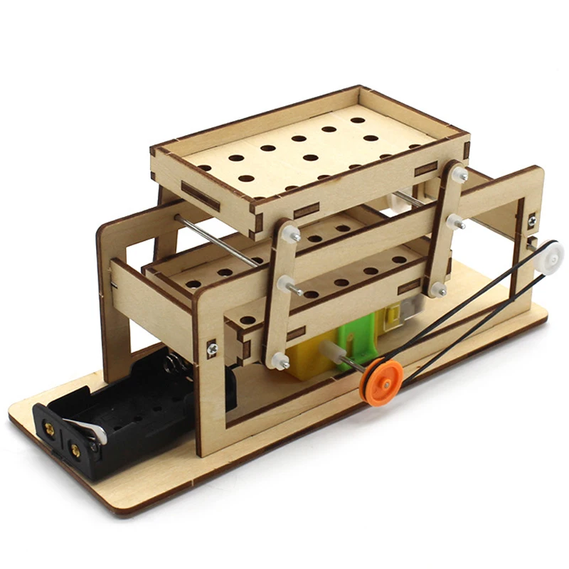 

Детские строительные игрушки научный физический эксперимент изобретение механического дизайна набор Div электронная деревянная игрушка иг...