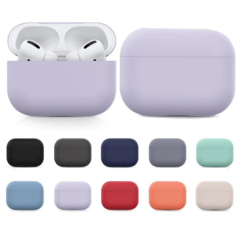 Силиконовый чехол для Airpods Pro беспроводной с Bluetooth apple airpods pro наушников Air Pods 3