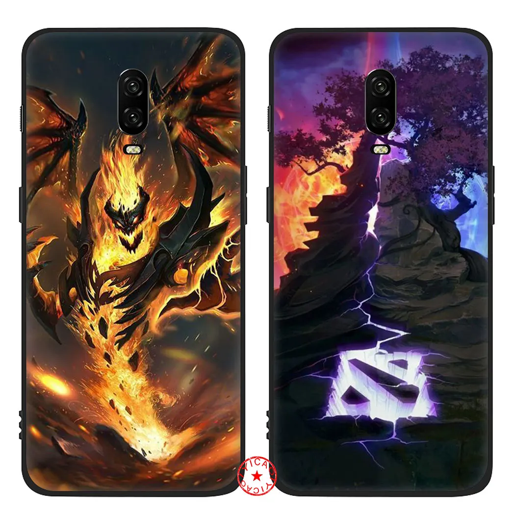Мягкий силиконовый чехол Dota 2 для oneplus 5 5t 6 6t 7 Pro TPU |