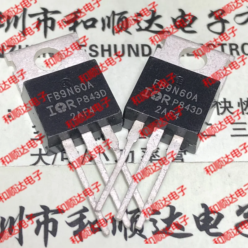 

10pcs/lot FB9N60A IRFB9N60A brand new stock TO-220 600V 9.2A