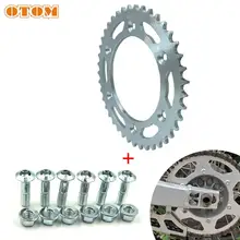 OTOM Chain Rear Sprocket 41T 45T 47T  50T 52T 56T 60T For HONDA CRF250i CRF450 XR250 CR250 XR400 CRF450X CR500 XR650R Motor Bike