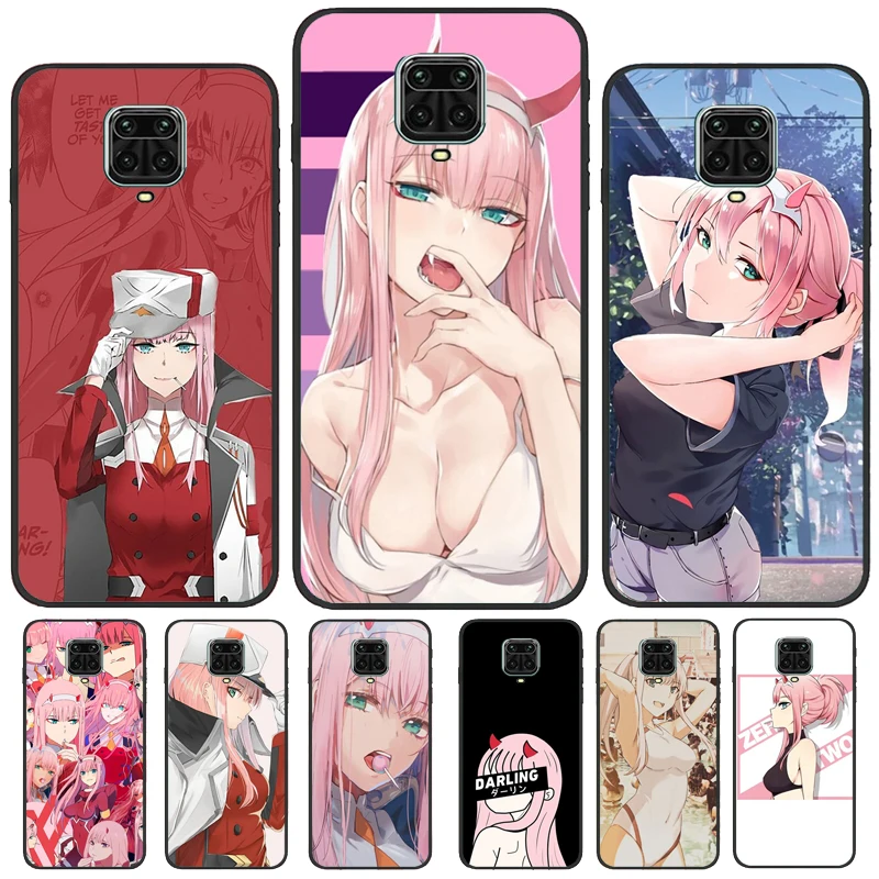 Ноль два Darling в FranXX аниме для Xiaomi Redmi Примечание 10 8 7 9 Pro 8T 9S чехол телефона 9A 9C 9T 8A 7A