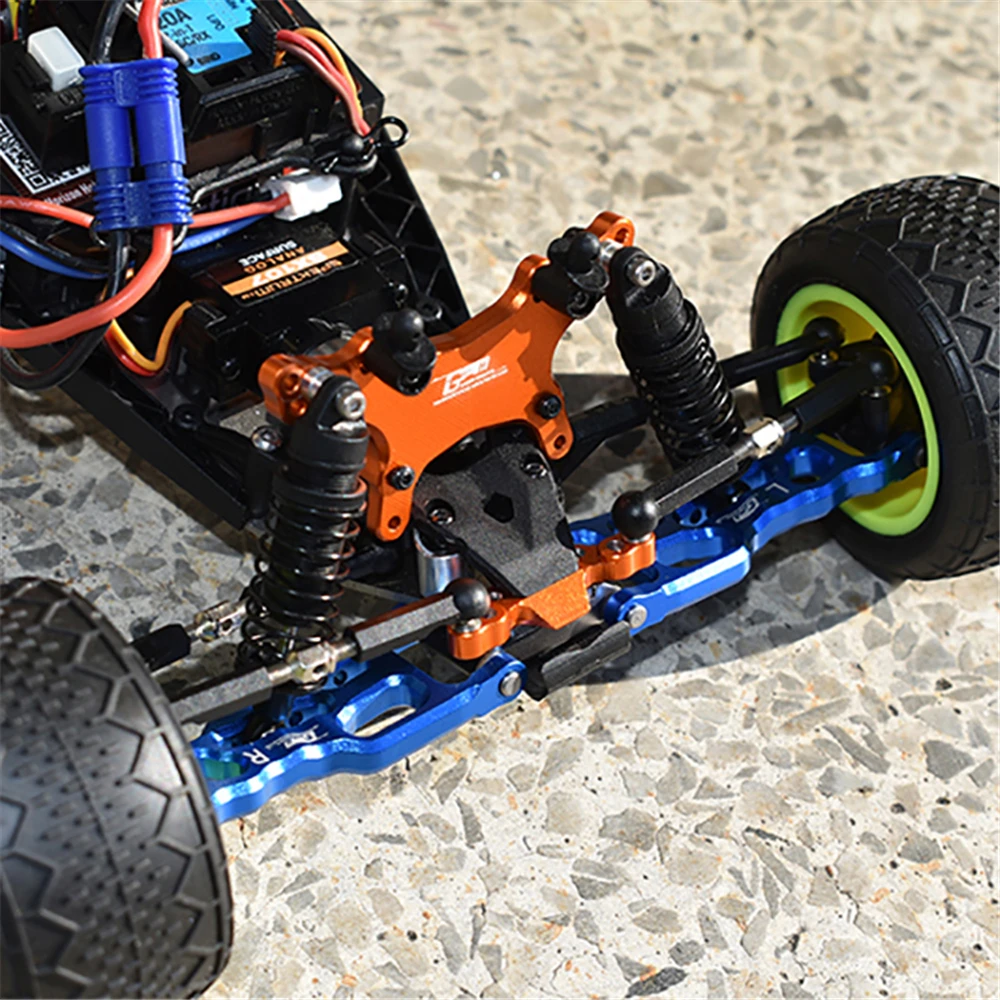 

Алюминиевый Сплав передний амортизатор Крепление амортизатора для LOSI 1/18 мини-T 2,0 2WD стадион модель грузового автомобиля аксессуары