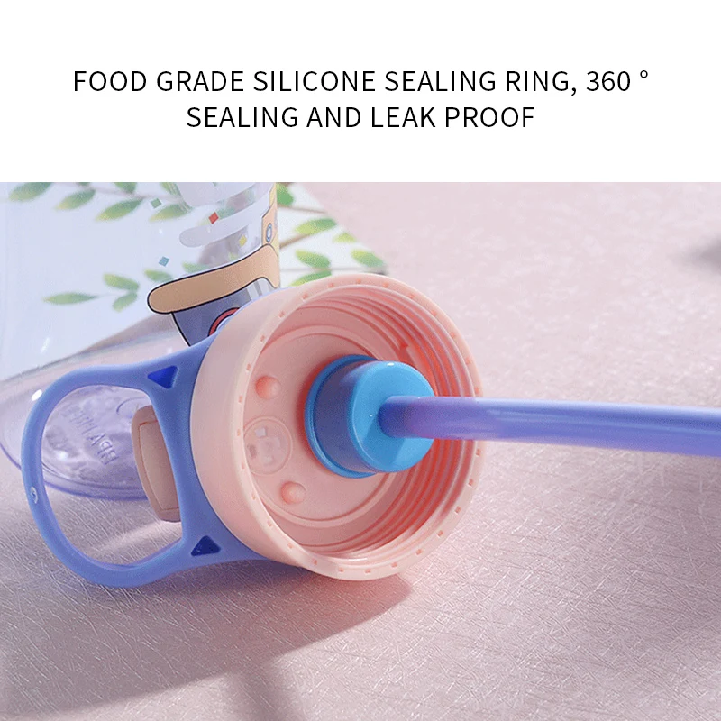 380 мл детские бутылки для воды чашка младенцев с силиконовыми трубочками