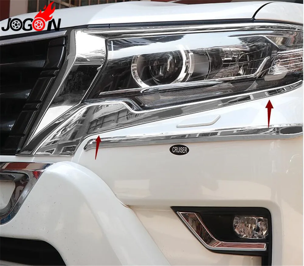 2 шт. автомобильные передние фары для Toyota Land Cruiser Prado Fj150 2018 2019