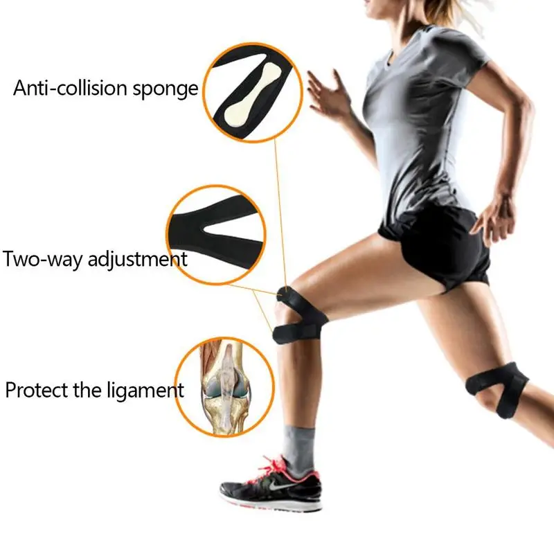 Наколенник с регулируемой герметичной опорой эластичный наколенник для