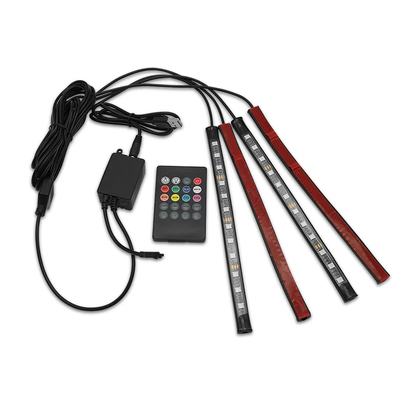 Для Chevrolet Cruze Aveo Lacetti Tahoe Aveo Niva Spark Orlando аксессуары RGB Светодиодные полосы света декоративная атмосфера света