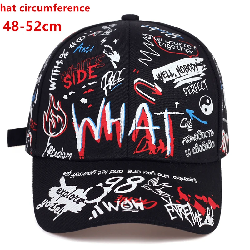 

Fashion shildren's hip hop baseball Cap Spring autumn personality Graffiti Printing golf Caps Parent-child hat outdoor sun hats