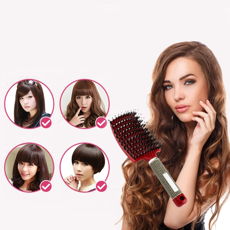 Массажная расческа для волос и кожи головы снятия стресса мужская женская