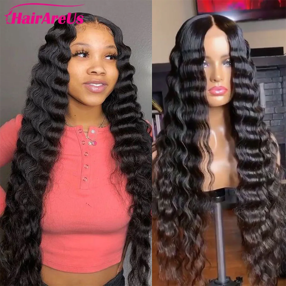 

Deep Wave Lace Frontal Human Hair Wigs For Women 13x4 Lace Front Wig Brazilian Human Hair Lace Front Wig 13X4 Lace Wig